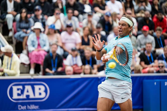 Rafael Nadal | Španski teniški zvezdnik Rafael Nadal se je vrnil na turnirje prvič po zgodnjem izpadu na odprtem prvenstvu Francije v Parizu. | Foto Guliverimage
