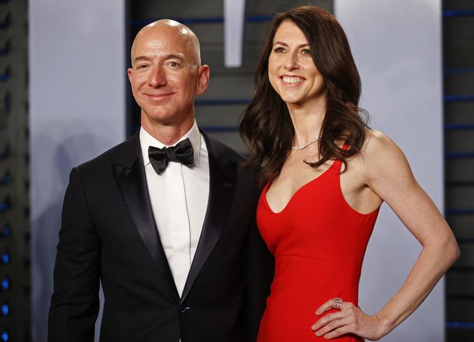 MacKenzie in Jeff Bezos leta 2018 | Foto: 