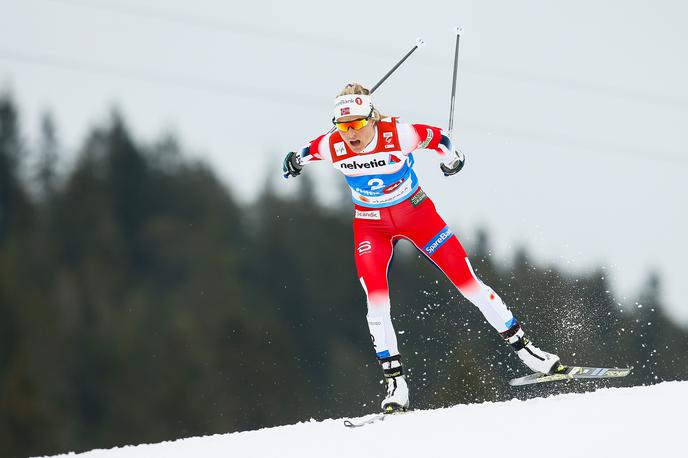 Therese Johaug | Norvežanka Therese Johaug je zmagalka tekme za svetovni pokal v smučarskem teku v Lillehammerju.  | Foto Getty Images