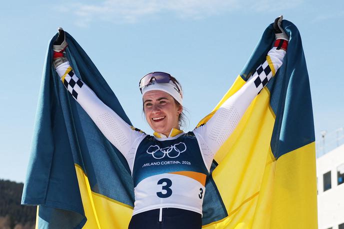 tek na smučeh ZOI 50 km Ebba Andersson | Foto Reuters