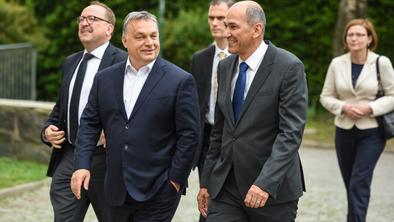 Orban prihaja v Slovenijo podpret Janšo