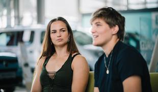 Andreja Leški in Kaja Kajzer: na poti do zmage ima vsaka svojega sopotnika