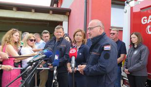 Hrvaški zunanji minister napovedal možnost nadaljnje pomoči #foto