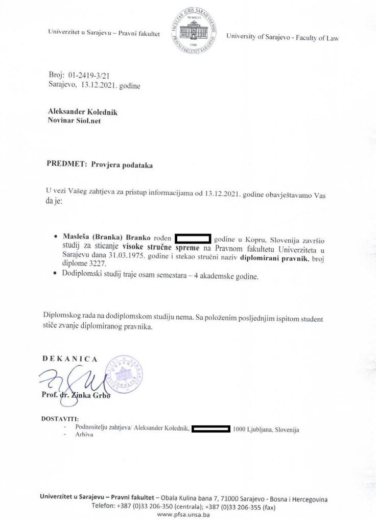 masleša diploma masleša diploma | Foto: