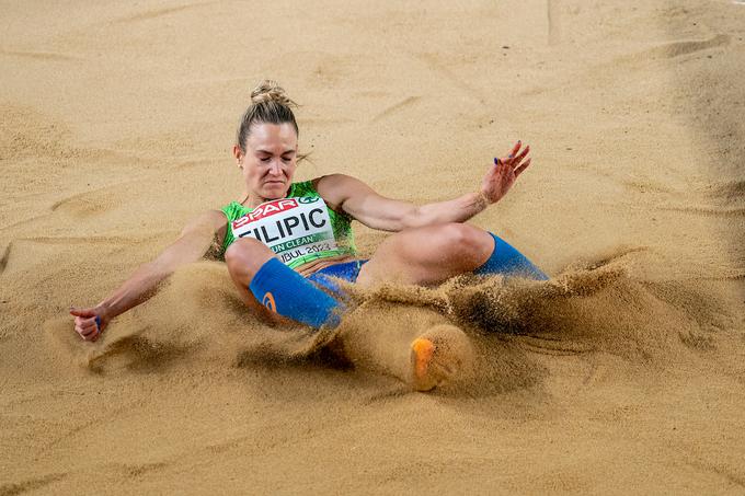 Neja Filipič je v finalu troskoka osvojila peto mesto. | Foto: Sportida