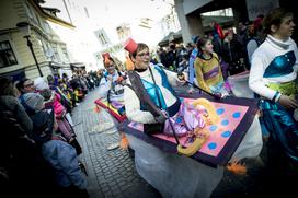 pustni karneval v Ljubljani