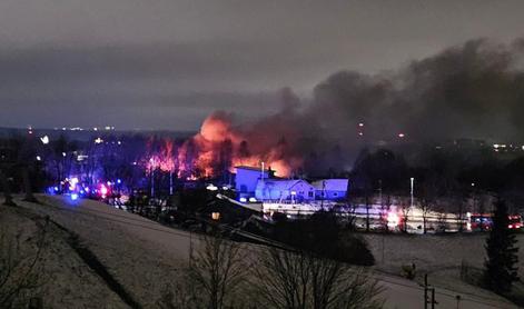 Strmoglavljenje letala v Litvi, najmanj ena žrtev #video