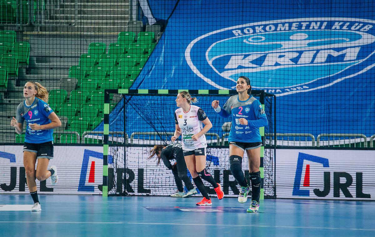 Krim Mercatzor - Vipers (liga prvakinj) | Krimovke so v tej sezoni osvojile v Evropi eno točko. | Foto Siniša Kanižaj/Sportida