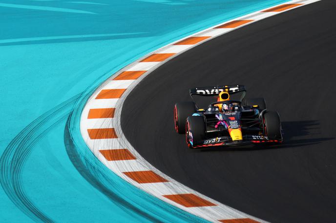 Miami Max Verstappen Red Bull | Max Verstappen je bil v Miamiju v petek najhitrejši. | Foto Reuters