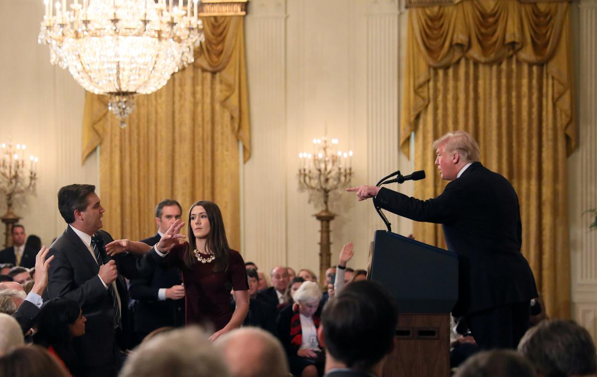 Bela hiša, Donald Trump, CNN | Foto Reuters