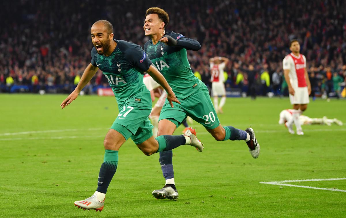 Lucas Moura | Tottenham je bil v izgubljenem položaju, nato pa je v drugem polčasu pičil Lucas Moura. | Foto Getty Images