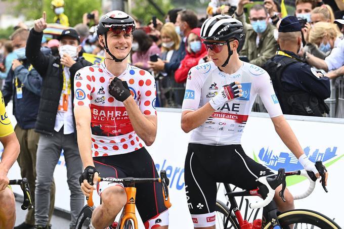 Matej Mohorič in Tadej Pogačar si od današnje cestne dirke obetata veliko. Bo kateremu od njiju uspelo osvojiti medaljo? | Foto: Guliverimage/Vladimir Fedorenko