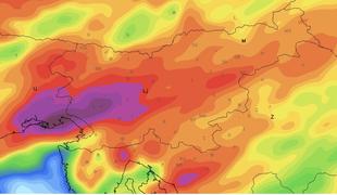 Svarilo meteorologov: v začetku tedna se obeta potencialno zelo nevarna situacija #video