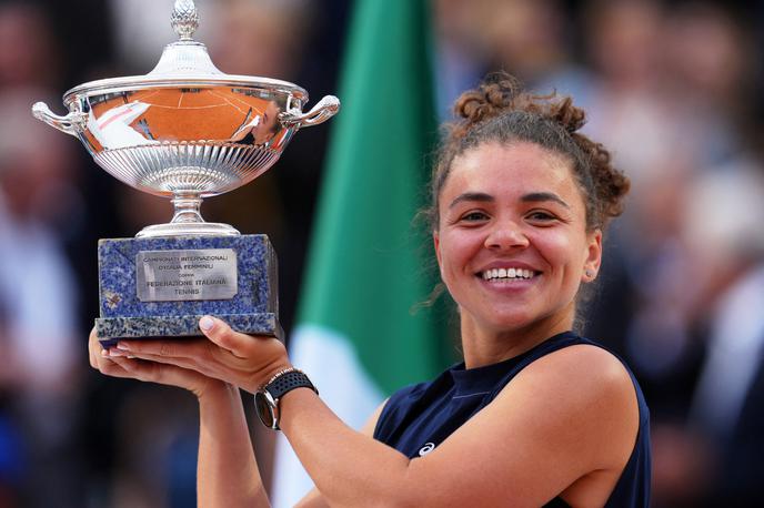 Jasmine Paolini | Jasmine Paolini je prekinila dolgo italijansko sušo na mastersu v Rimu. | Foto Reuters