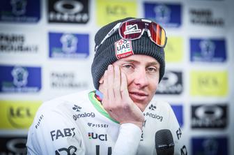 Tadej Pogačar po 55 kilometrih pekla: Na to nisem niti enkrat pomislil