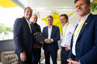 Robert Golob predal pismo o nameri za izvedbo začetka Toura v Sloveniji