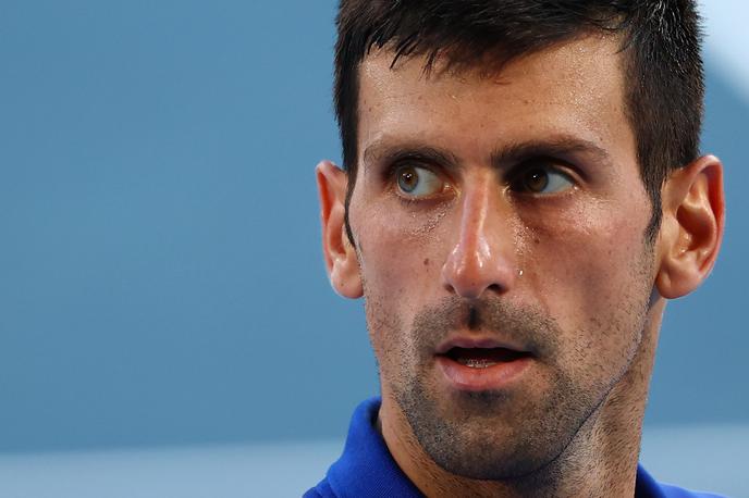 Novak Đoković Carreno Busta | Številka ena svetovnega tenisa Novak Đoković bo igral v zeleni skupini. | Foto Reuters