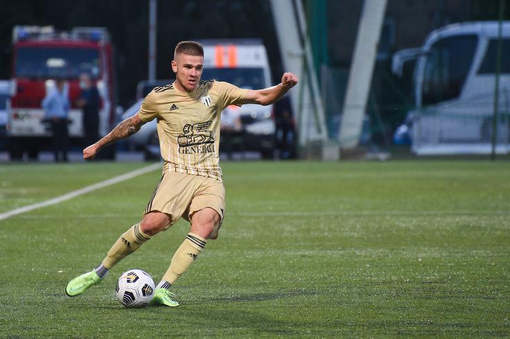 Luka Bobičanec je pred kratkim podaljšal sodelovanje z Muro in osrečil navijače slovenskih prvakov. | Foto: Sportida