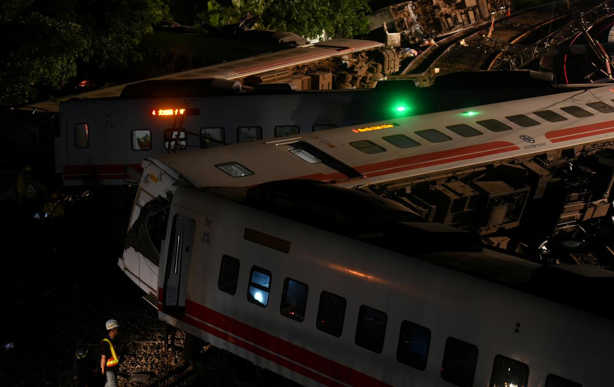 vlak, Tajvan | Foto Reuters