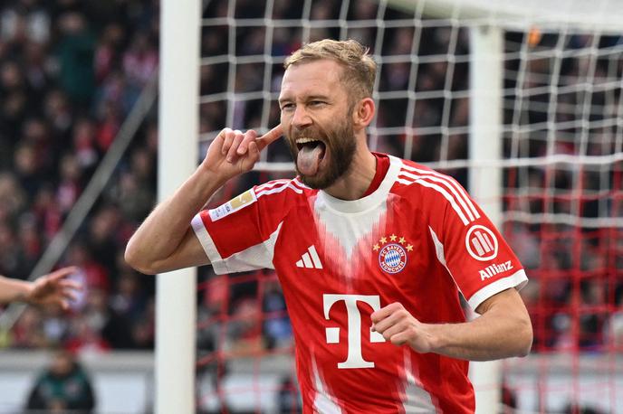 Konrad Laimer | Konrad Laimer je popeljal Bayern v vodstvo na derbiju v Stuttgartu. | Foto Reuters