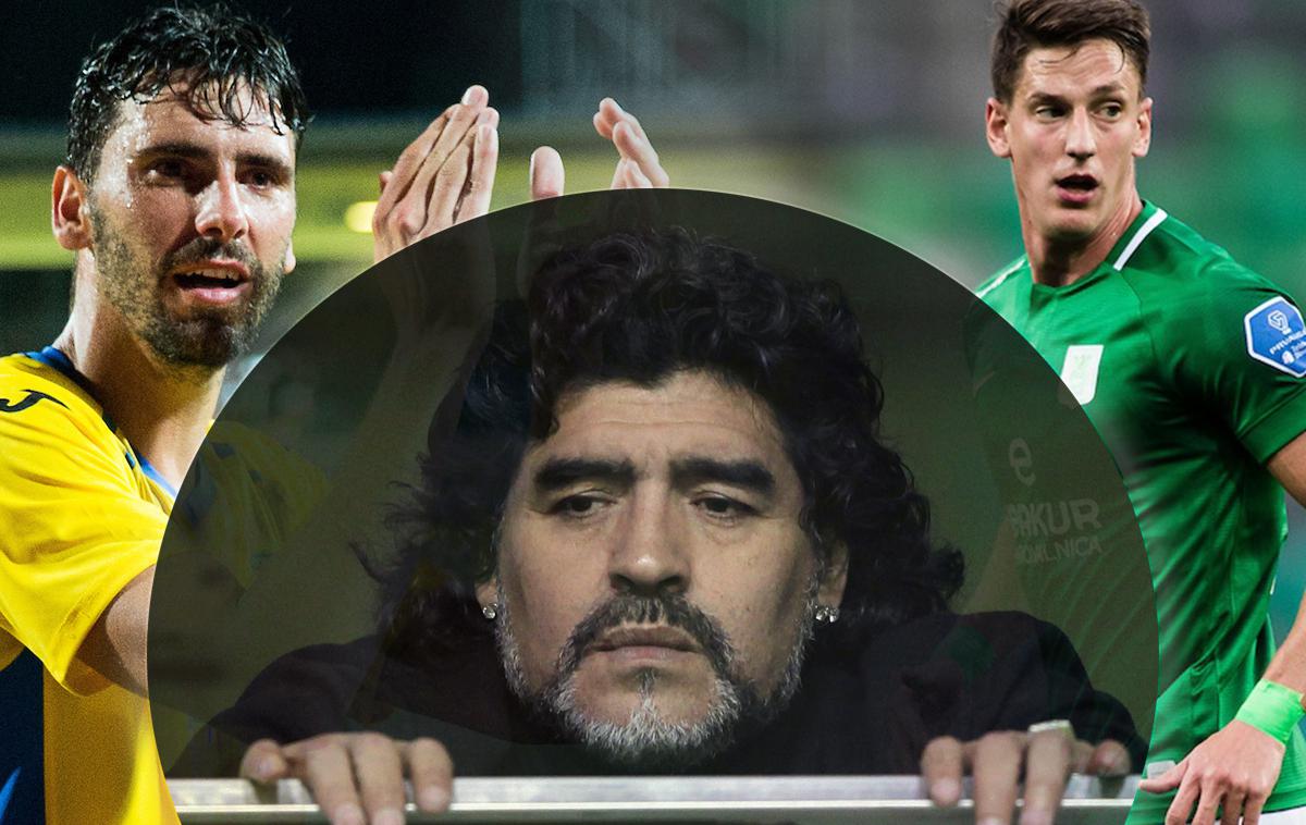 Maradona Kolaž | Diego Armando Maradona je pustil v svetu nogometa ogromen pečat. To poudarjata tudi Lucas Mario Horvat in Andres Vombergar.