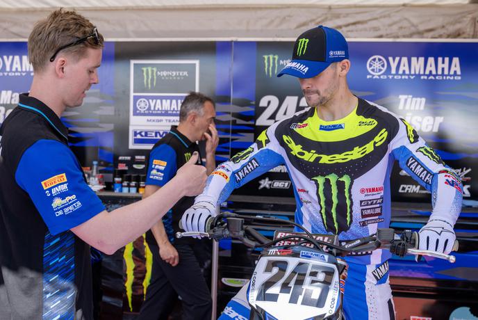 "Če bom peljal, kot peljem na treningu …" Tekmece Tima Gajserja je lahko strah!