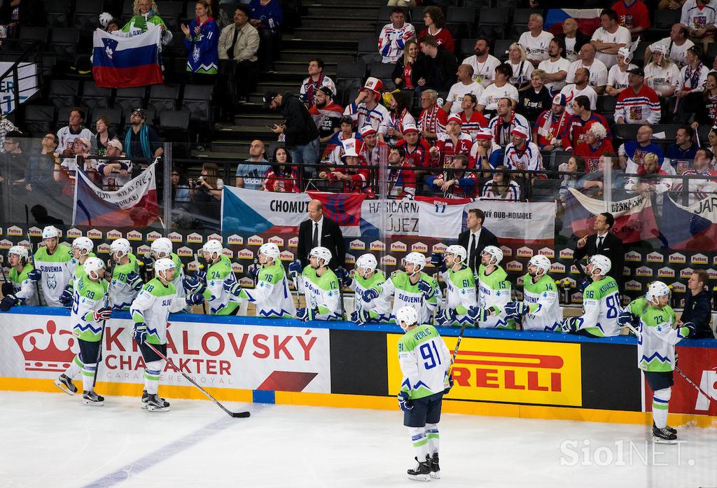 Hokej SP 2017 Slovenija Češka