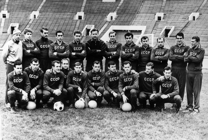 Sovjetska zveza nogometna reprezentanca 1966 | Foto: Getty Images