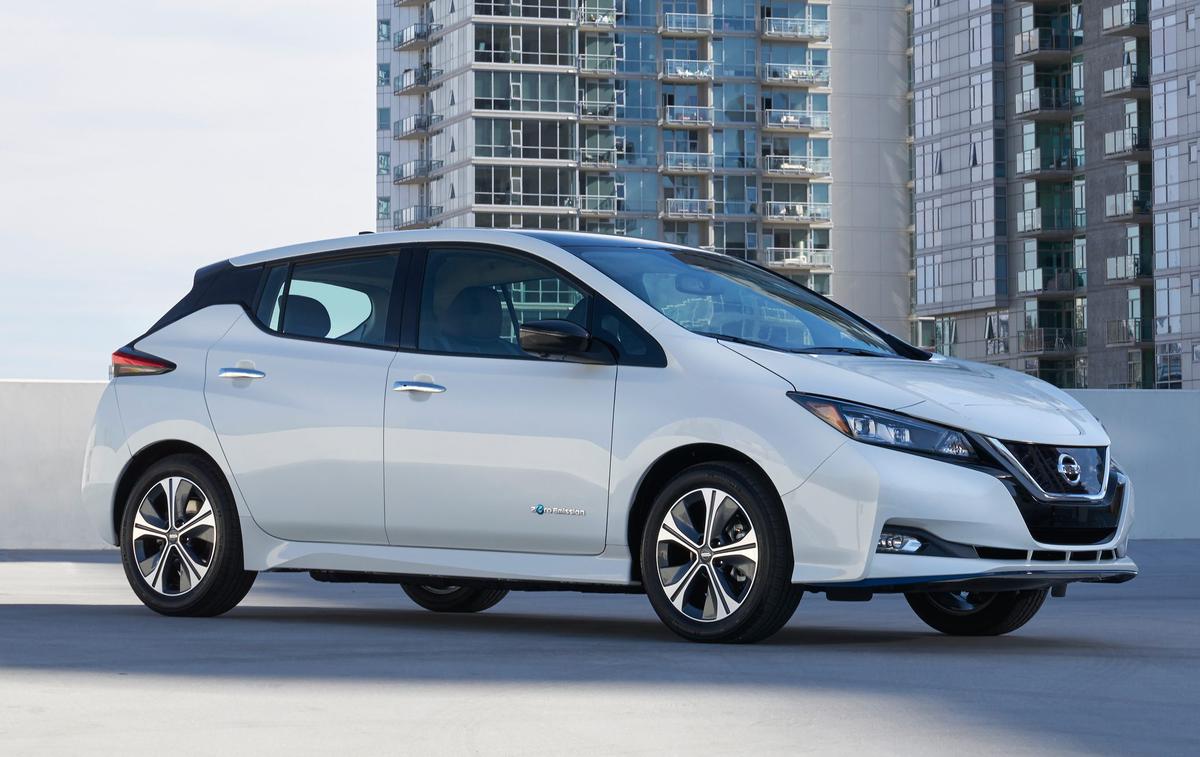 NIssan leaf e+ | Nissanov avtomobil nosi globalno ime leaf e+, razkrili so ga na sejmu CES v Las Vegasu. Nissan je predstavitev avtomobila sicer prestavil zaradi aretacije predsednika Carlosa Ghosna na Japonskem.  | Foto Nissan