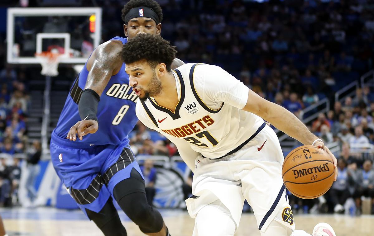 Jamal Murray | Denver Vlatka Čančarja je z 91:87 zmagal v gosteh pri Orlandu. Največ točk pri zmagovalcih, 22, je prispeval Jamal Murray.  | Foto Reuters