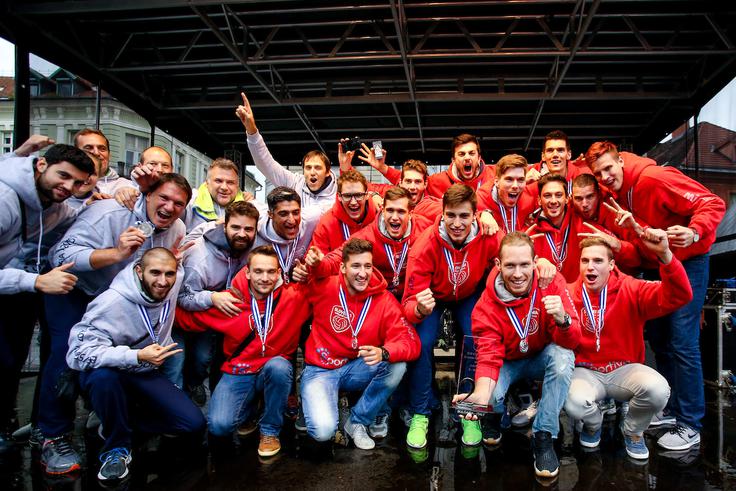 odbojka reprezentanca sprejem 2015 | Foto: Matic Klanšek Velej/Sportida