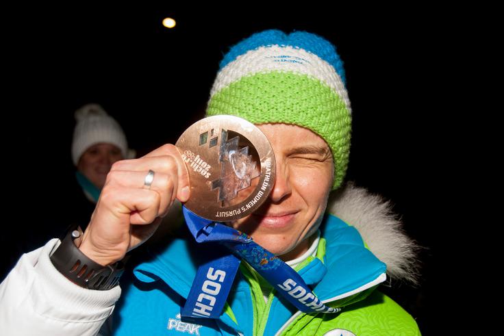 Gregorinova je leta 2014 v Sočiju osvojila bronasto olimpijsko medaljo. | Foto: Sportida