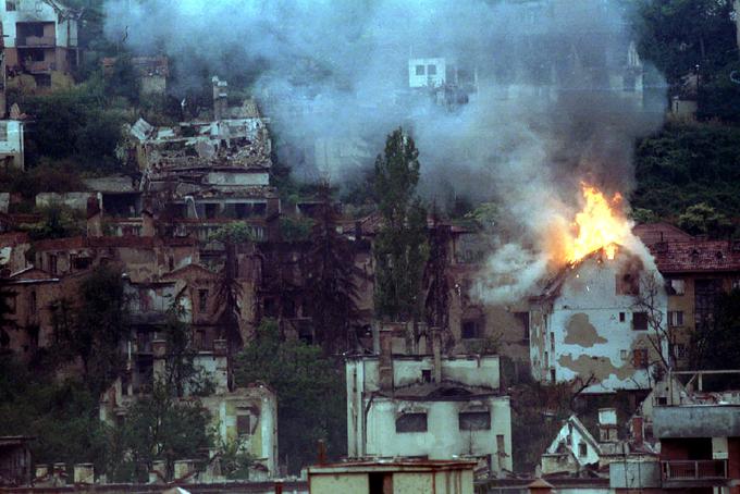 Sarajevo leta 1995. | Foto: Reuters