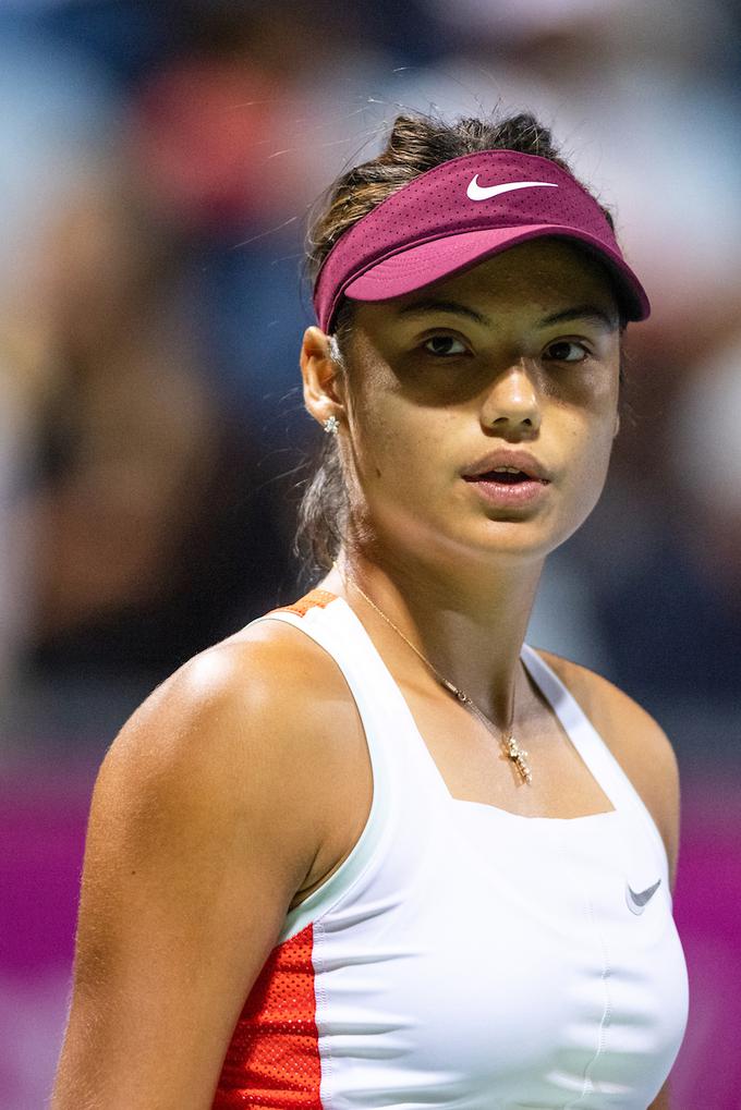 Emma Raducanu je v tem tednu na lestvici WTA padla na 83. mesto. | Foto: Matic Klanšek Velej/Sportida