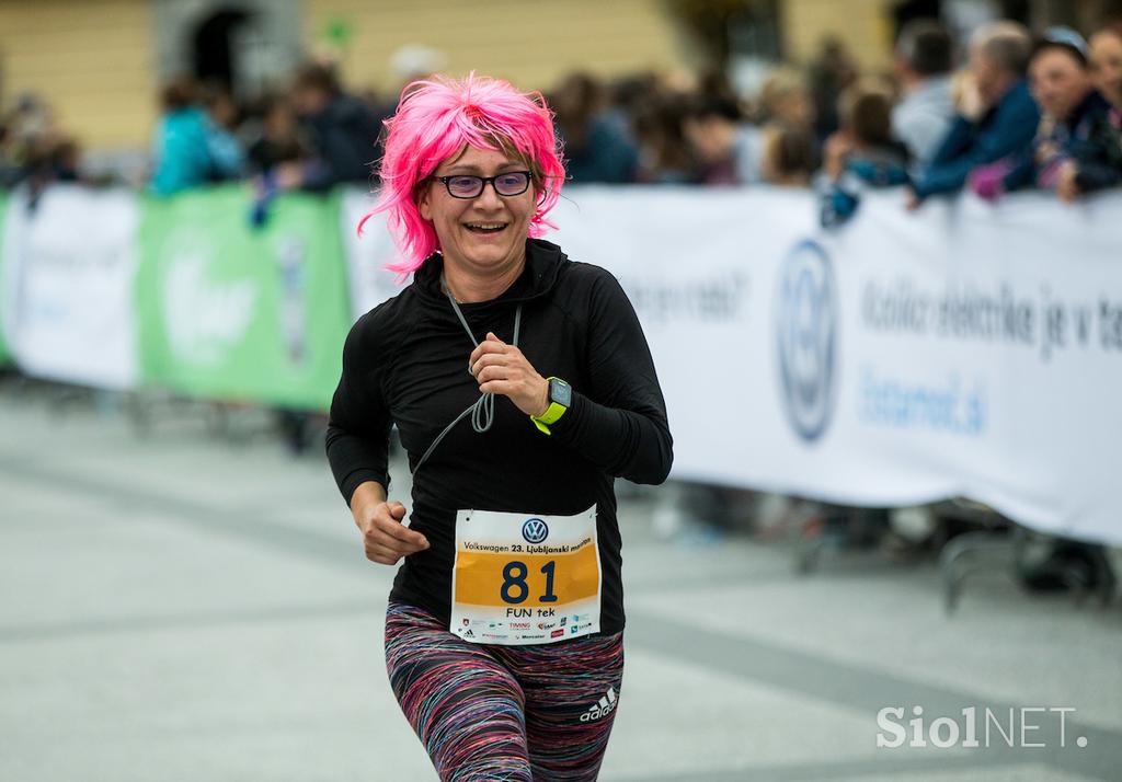 Fun tek, ljubljanski maraton 2018