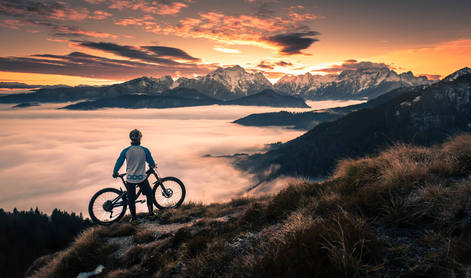 Spektakularni posnetki kolesarjenja po Sloveniji #foto