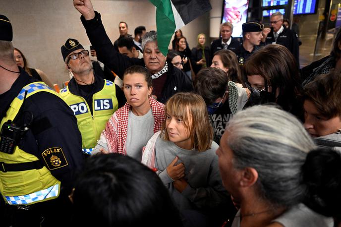 Greta Thunberg | Trump je nekoč že podal podobne žaljive komentarje o Thunberg, ki jo je med drugim obtožil, da ima težave z obvladovanjem jeze. | Foto Reuters