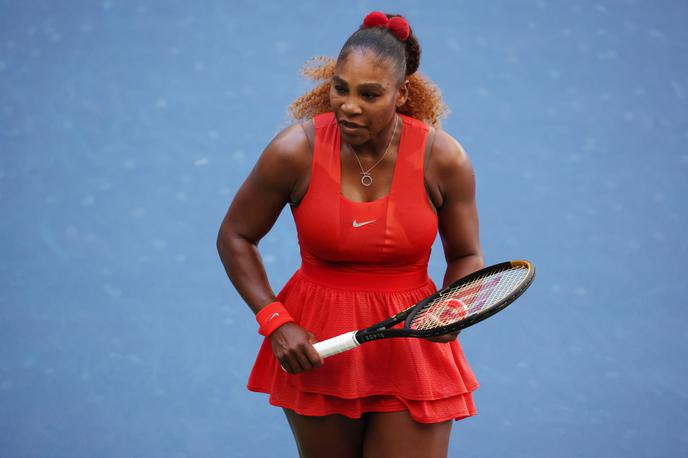 Serena Williams | Serena Williams je po zaostanku z 0:1 v nizih izločila rojakinjo in napredovala. | Foto Getty Images