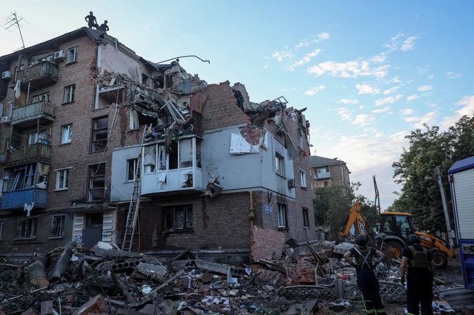 Harkov | Regija Harkov je sicer že od začetka ruske invazije na Ukrajino februarja 2022 tarča rednega ruskega obstreljevanja, maja pa so ruske sile v regiji sprožile tudi kopensko ofenzivo. | Foto Reuters