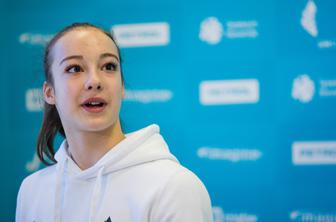Komaj 16-letna Slovenka debitirala na evropskem prvenstvu