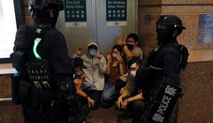 ZDA s sankcijami proti Kitajski zaradi Hongkonga