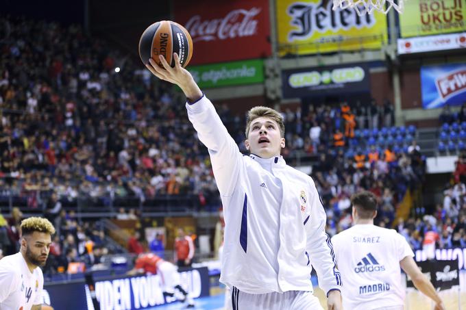 18-letni Luka Dončić velja za enega največjih košarkarskih talentov v Evropi. | Foto: Sportida