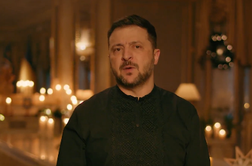 Božična poslanica Zelenskega: Naj on umre ...