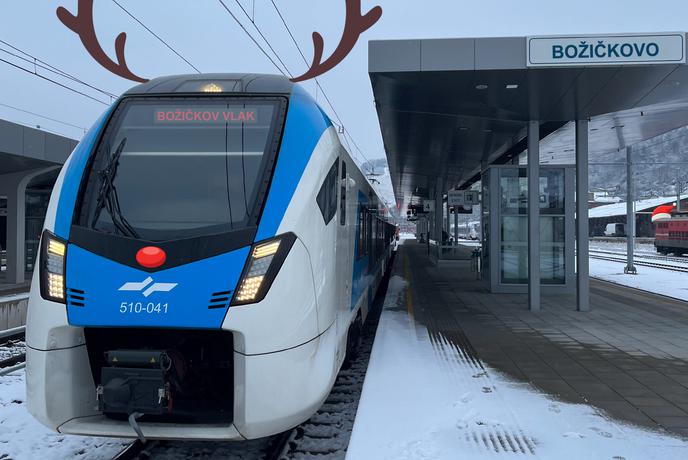 Božičkov vlak, pravljične vile in evropski adventni sejmi