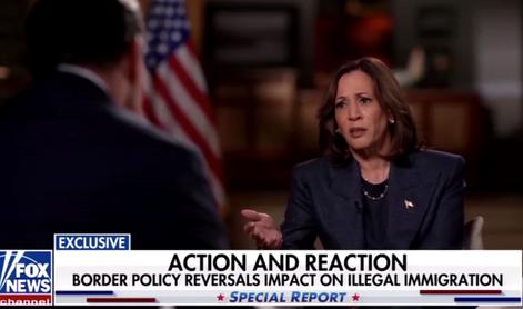 Kamala Harris v intervjuju za Fox News odločno zagovarjala svoja stališča