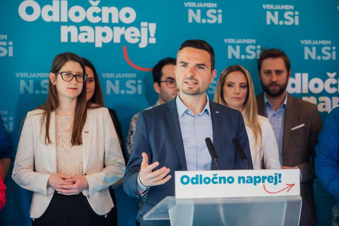 Matej Tonin: "Za nadaljnji razvoj Slovenije bi bila najboljša desnosredinska vlada." | Foto: 