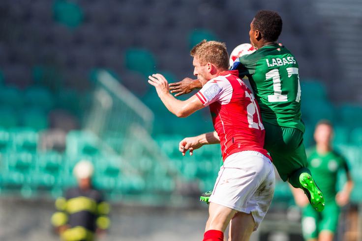 Usodo Kidričanov je na začetku drugega polčasa zapečatil Issah Abass. | Foto: Urban Urbanc/Sportida