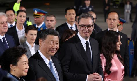 Kitajski predsednik prispel v Beograd. Vučić: To je velika čast.
