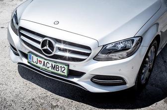 Mercedes-benz C 180 d – pravi mercedes, a po srcu tudi malo Renault