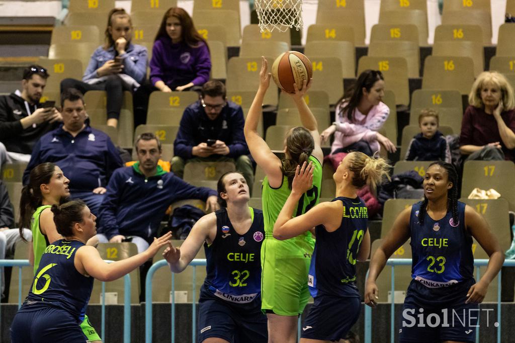 ŽKK Cinkarna Celje, ŽKD Akson Ilirija, pokal članic, ženska košarka